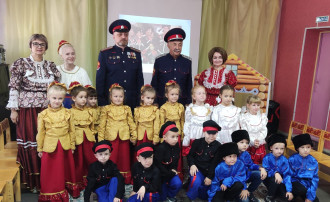 Посвящение в казачата Посвящение в казачата.